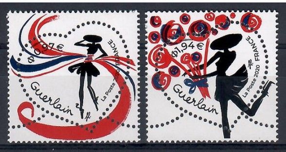 Znaczek Francja 2020 Mi 7521-7522 Czyste **