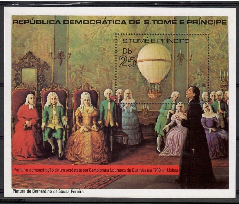Znaczek Wyspy Św. Tomasza i Książęca 1979 Mi bl 42 Czyste **