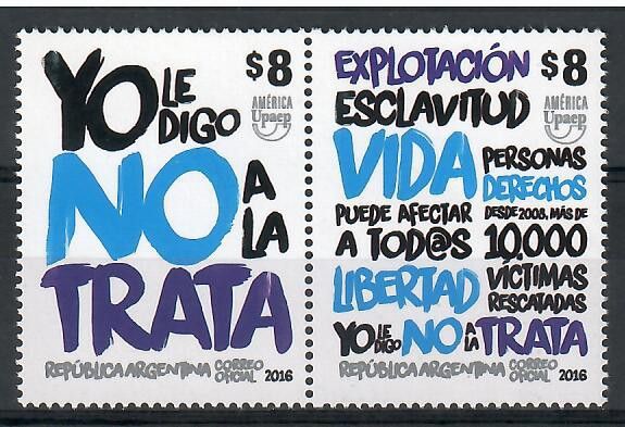 Znaczek Argentyna 2016 Mi 3641-3642 Czyste **
