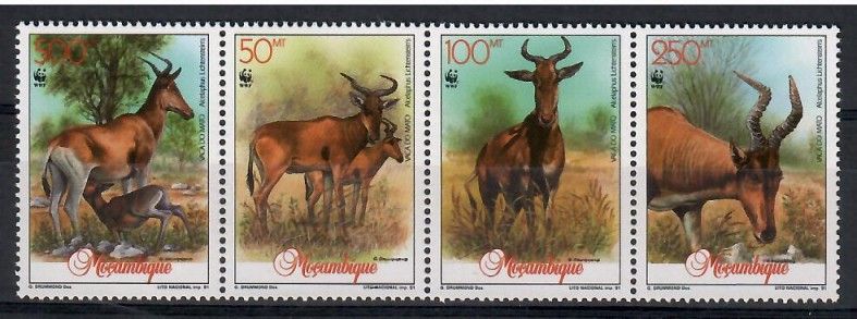 Znaczek Mozambik 1991 Mi 1231-1234 Czyste **