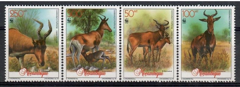 Znaczek Mozambik 1991 Mi 1231-1234 Czyste **