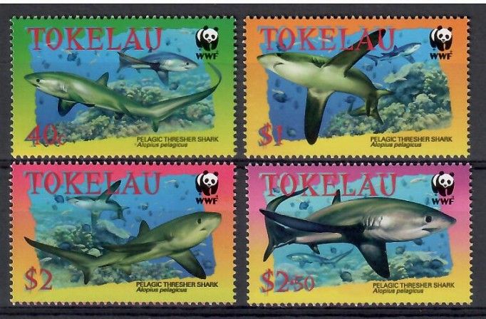 Znaczek Tokelau 2002 Mi 322-325 Czyste **
