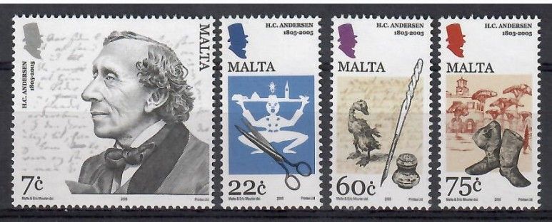Znaczek Malta 2005 Mi 1377-1380 Czyste **