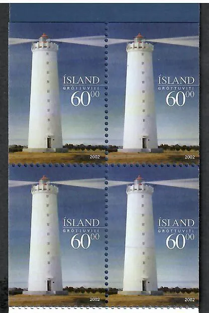 Znaczek  Islandia 2002 Mi mh 1007 Czyste **