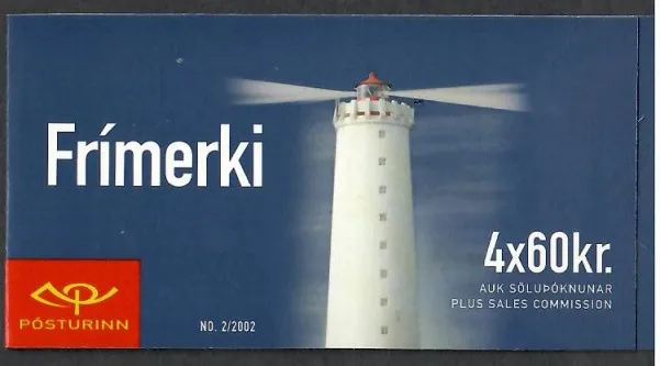 Znaczek  Islandia 2002 Mi mh 1007 Czyste **