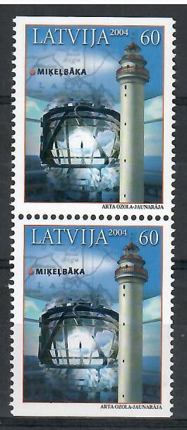Znaczek Łotwa 2004 Mi 621Do,Du Czyste **