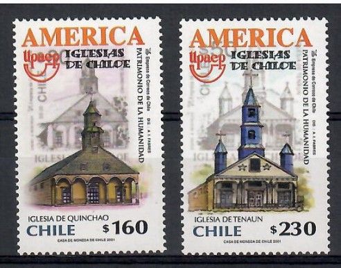 Znaczek Chile 2001 Mi 2031-2032 Czyste **