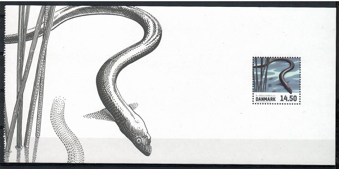 Znaczek Dania 2013 Mi h-blatt 128 Czyste **