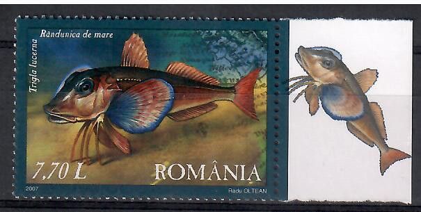 Znaczek Rumunia 2007 Mi 6166 Czyste **