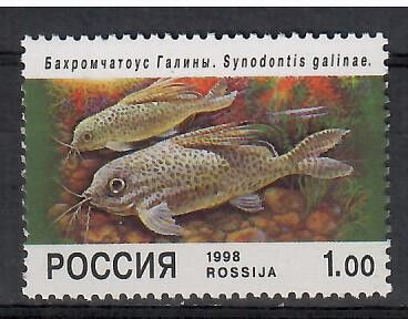 Znaczek Rosja 1998 Mi 648 Czyste **