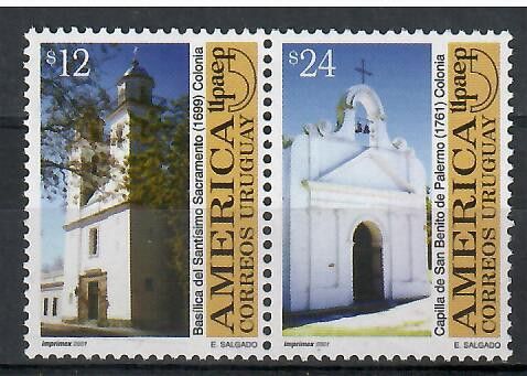Znaczek Urugwaj 2001 Mi 2626-2627 Czyste **