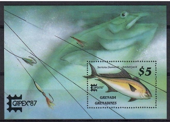 Znaczek Grenada i Grenadyny 1987 Mi bl 136 Czyste **