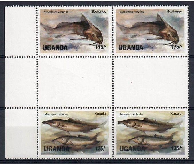 Znaczek Uganda 1985 Mi 416-417 Czyste **