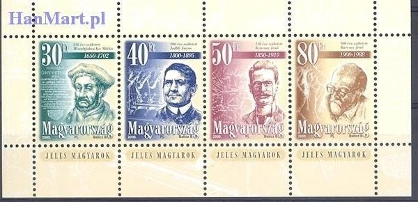 Znaczek Węgry 2000 Mi bl 253 Czyste **