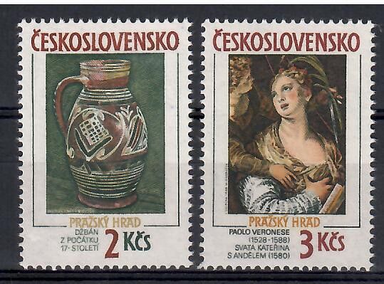 Znaczek Czechosłowacja 1988 Mi 2975-2976 Czyste **