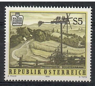 Znaczek Austria 1990 Mi 1985 Czyste **