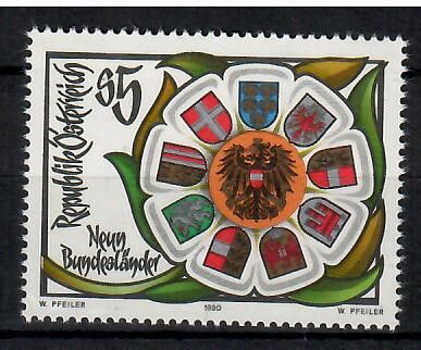 Znaczek Austria 1990 Mi 2005 Czyste **