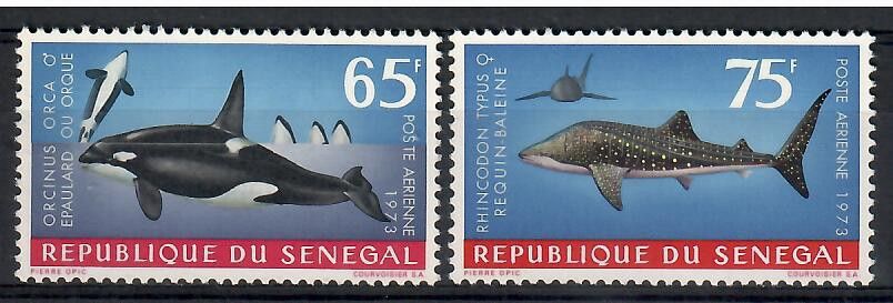 Znaczek Senegal 1973 Mi 528-529 Czyste **