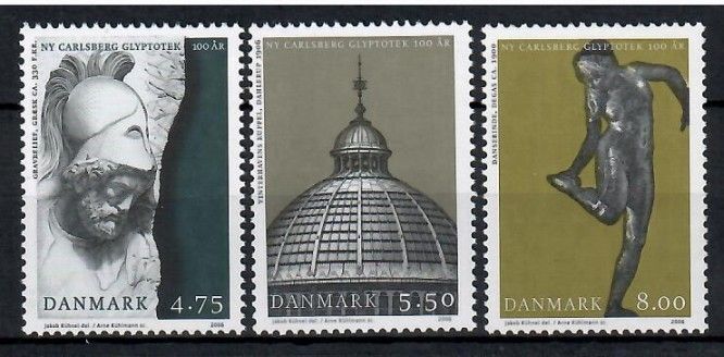 Znaczek Dania 2006 Mi 1437-1439 Czyste **