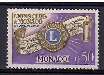 Znaczek Monako 1963 Mi 729 Czyste **