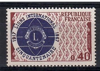 Znaczek Francja 1967 Mi 1601 Czyste **