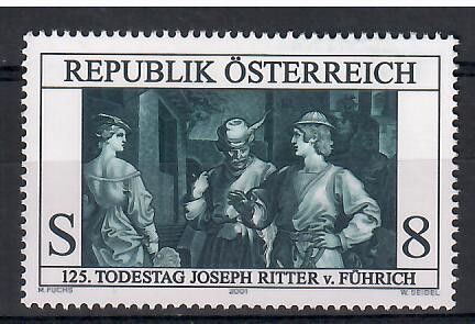 Znaczek Austria 2001 Mi 2354 Czyste **