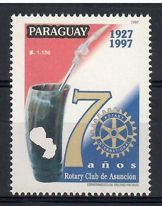 Znaczek Paragwaj 1997 Mi 4756 Czyste **