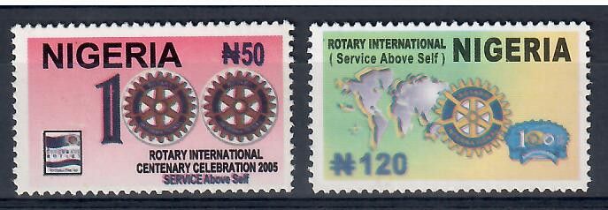 Znaczek Nigeria 2005 Mi 772-773 Czyste **