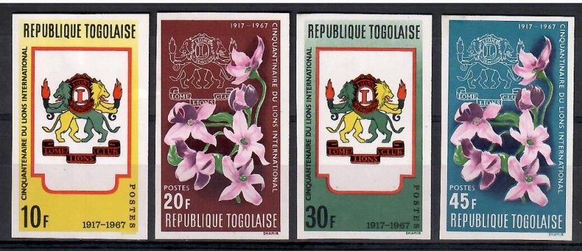 Znaczek Togo 1967
