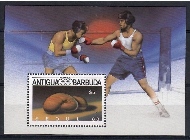 Znaczek Antigua i Barbuda 1987 Mi bl 125 Czyste **