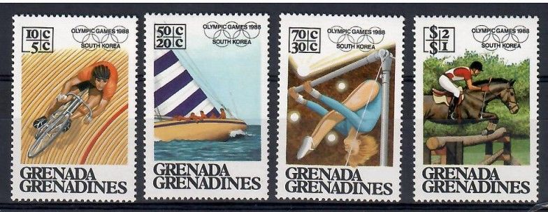 Znaczek Grenada i Grenadyny 1986 Mi 812-815 Czyste **