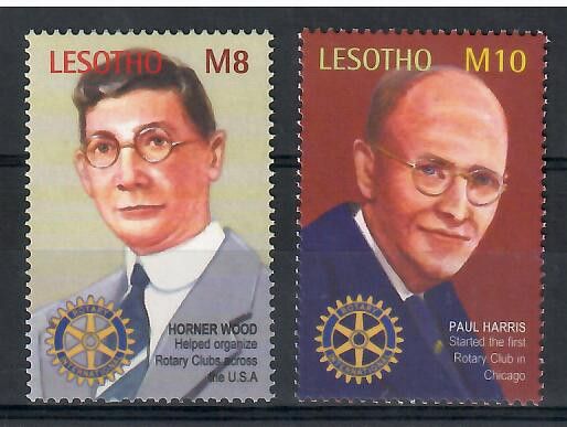 Znaczek Lesotho 2002 Mi 1828-1829 Czyste **