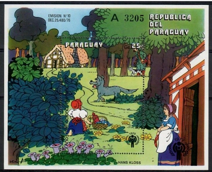 Znaczek Paragwaj 1979 Mi bl 345 Czyste **