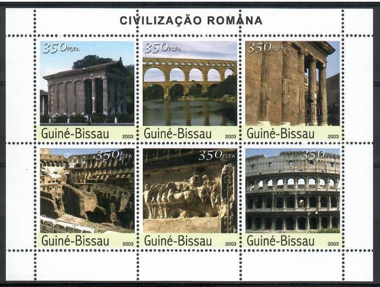 Znaczek Gwinea Bissau 2003 Mi ark 2182-2187 Czyste **