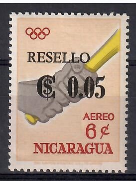 Znaczek Nikaragua 1968 Mi 1465 Czyste **
