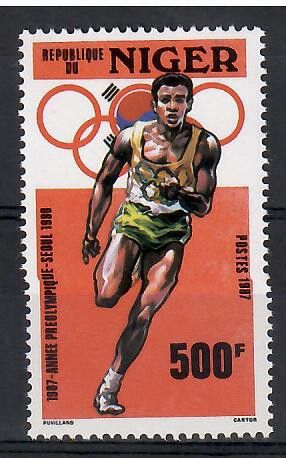 Znaczek Niger 1987 Mi 1018 Czyste **