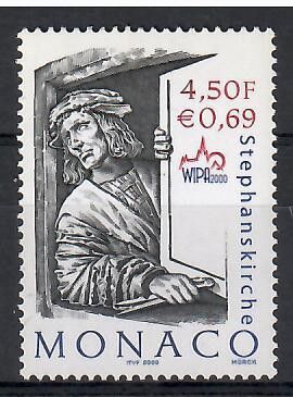 Znaczek Monako 2000 Mi 2504 Czyste **
