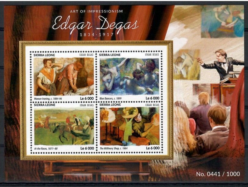 Znaczek Sierra Leone 2015 Mi ark 6420-6423 Czyste **