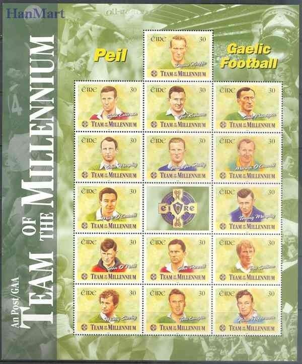 Znaczek Irlandia 1999 Mi ark 1150-1164 Czyste **