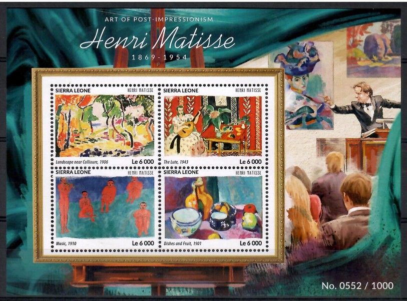 Znaczek Sierra Leone 2015 Mi ark 6488-6491 Czyste **