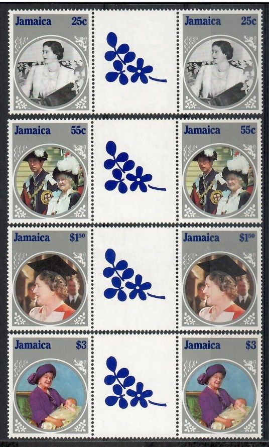 Znaczek Jamajka 1985 Mi 607-610 Czyste **