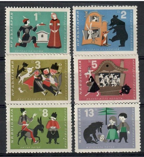 Znaczek Bułgaria 1964 Mi 1440-1445 Czyste **