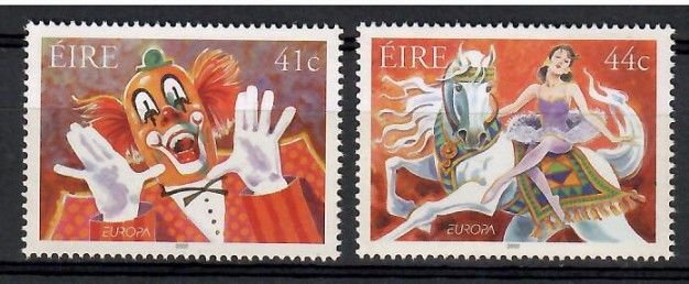 Znaczek Irlandia 2002 Mi 1432-1433 Czyste **