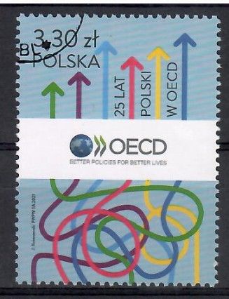 Znaczek Polska 2021 Mi abo 5330 Fi abo 5180 Stemplowane
