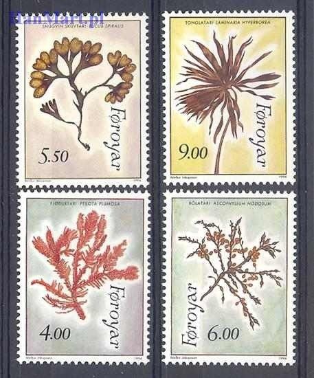 Znaczek Wyspy Owcze 1996 Mi 292-295 Czyste **