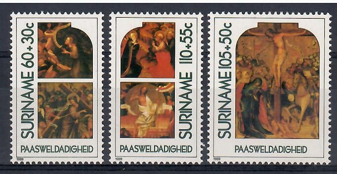 Znaczek Surinam 1989 Mi 1291-1293 Czyste **