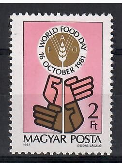 Znaczek Węgry 1981 Mi 3509 Czyste **