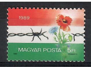 Znaczek Węgry 1989 Mi 4052 Czyste **
