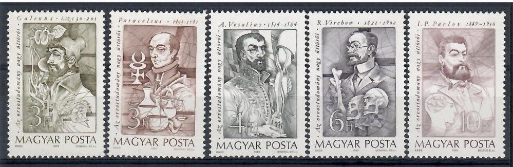 Znaczek Węgry 1989 Mi 4060-4064 Czyste **