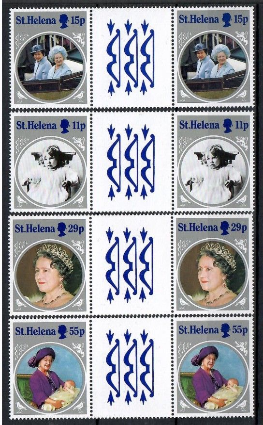 Znaczek Wyspa św. Heleny 1985 Mi 418-421 Czyste **